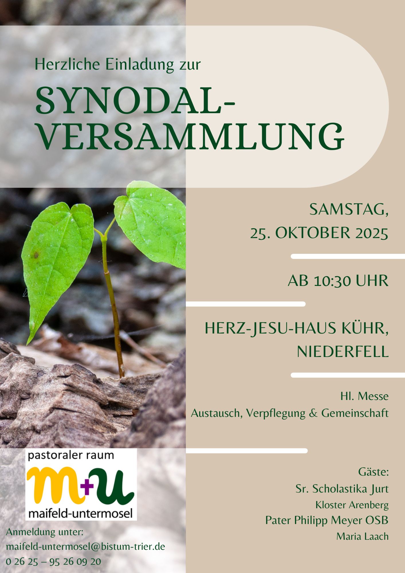 Plakat Synodalversammlung PastR Maifeld-Untermosel