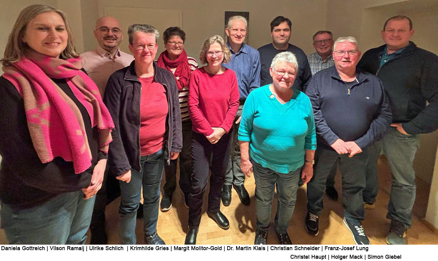 Mitglieder des Pfarrgemeinderates