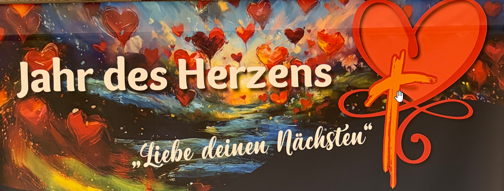 Header 'Jahr des Herzens' - Kloster Bornhofen